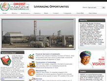 Tablet Screenshot of omzest.com